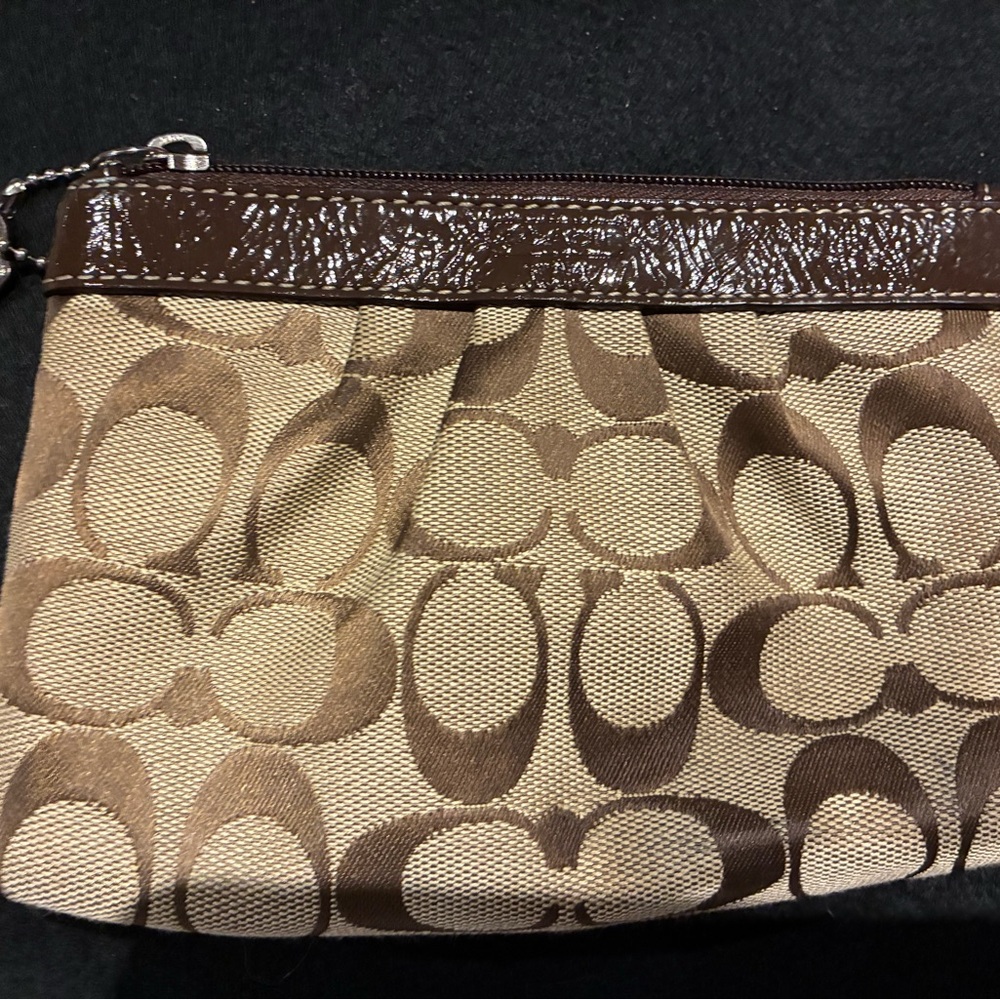 Coach pouch wristlet  NWOT